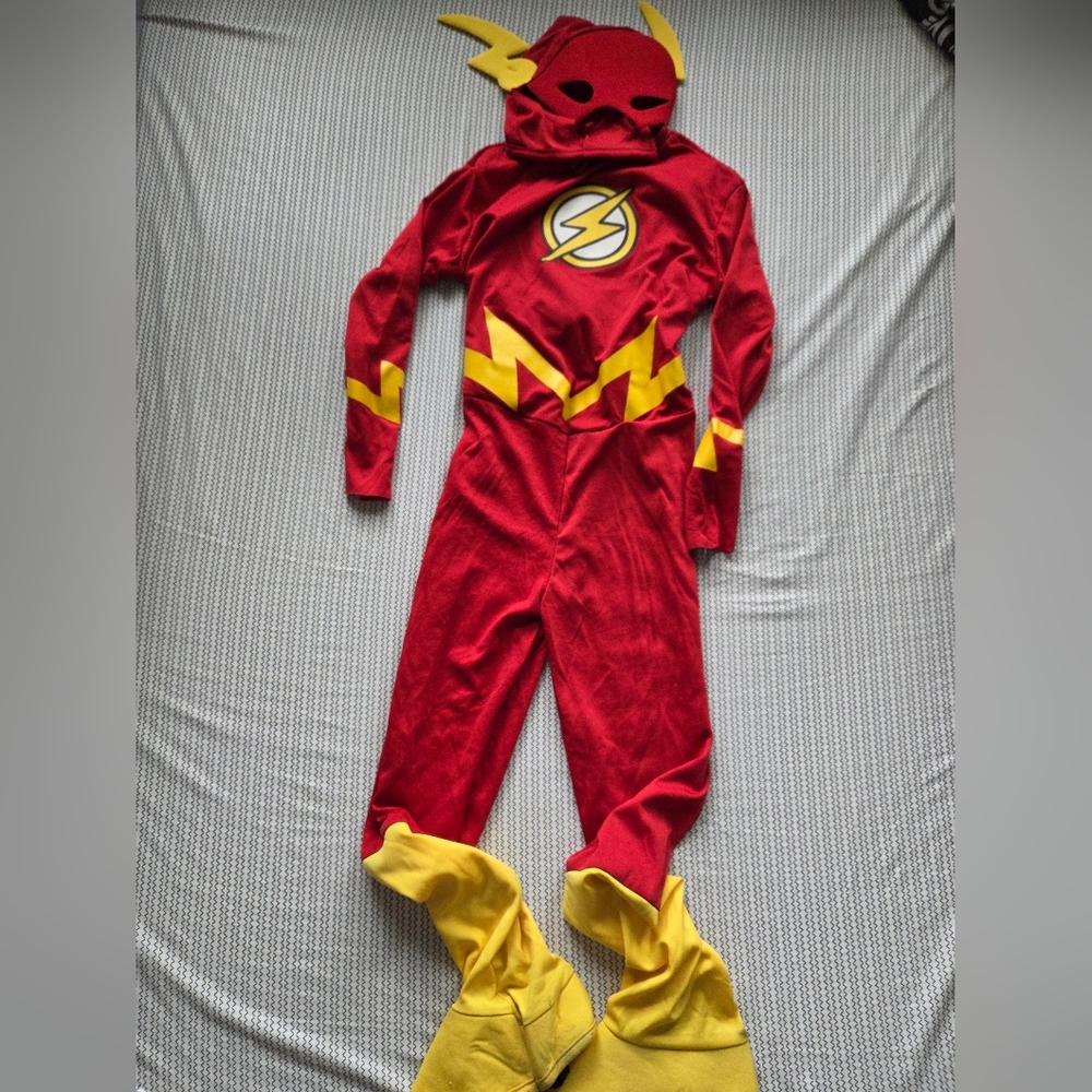 Kids Halloween Costume Flash- 8 To 10